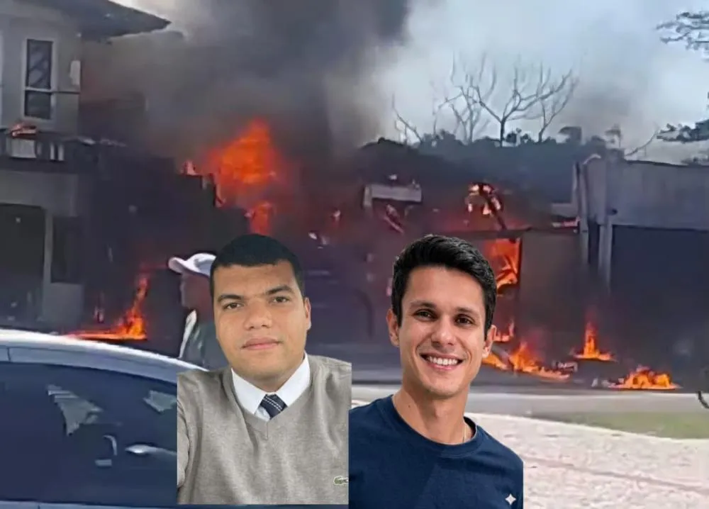 Nelio Pessanha e Renan Saes eram moradores da cidade de Itápolis, em São Paulo - Foto: Reprodução