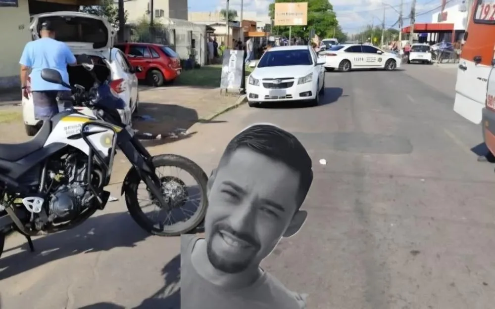 Flávio Grubert tinha 34 anos e deixa esposa e enteado - Foto: Reprodução/Especial NB