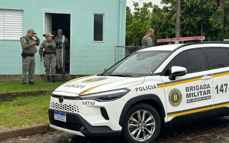 Policiais foram até a casa e encontraram o corpo da vítima - Foto: Isaías Rheinheimer/Especial NB