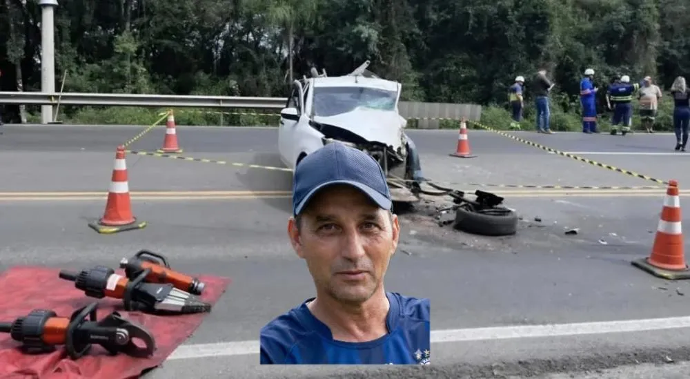 Argeu dos Santos perdeu a vida no gravíssimo acidente - Foto: Cristiano Gauer/Rádio Solaris