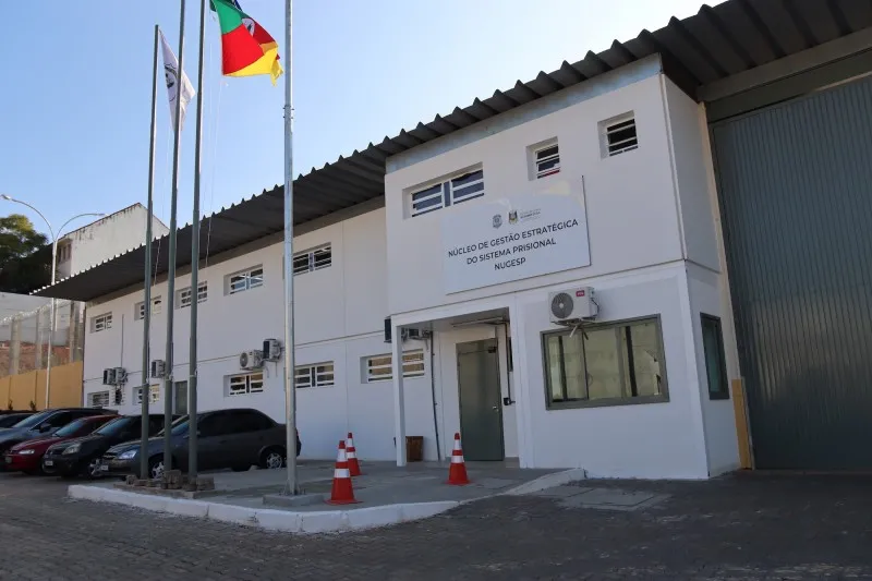 Justiça determina suspensão do ingresso de novos detentos por mandados de prisão ou recaptura no Núcleo de Gestão Estratégica do Sistema Prisional (Nugesp), em Porto Alegre. (Foto: Reprodução)