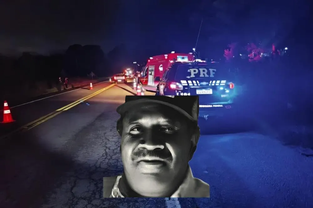 Reginaldo Lessa tinha 62 anos e foi sepultado na tarde deste sábado, 18 - Foto: PRF/Reprodução