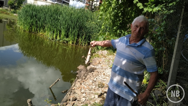 Guardião do Lago Fasolo desabafa sobre a falta de saneamento no local: