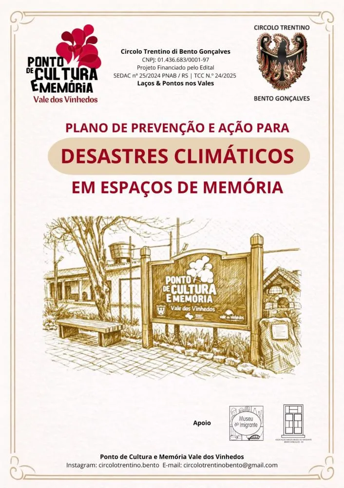 Museu do Imigrante recebe kit de salvamento para proteção de acervo em emergências