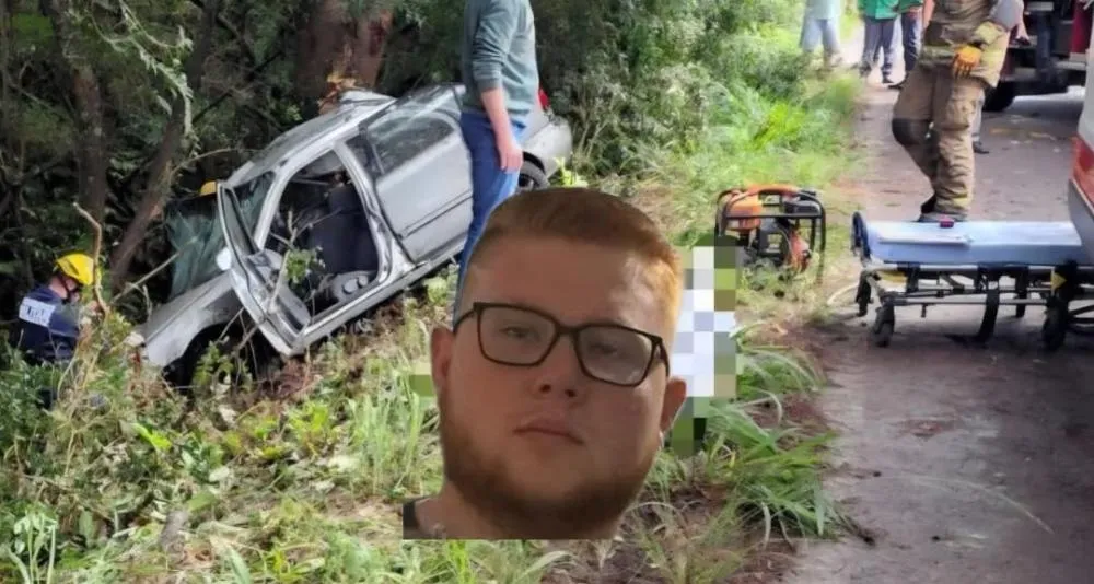 Cleiton Hirsch não resistiu a gravidade dos ferimentos sofridos no acidente - Foto: Reprodução