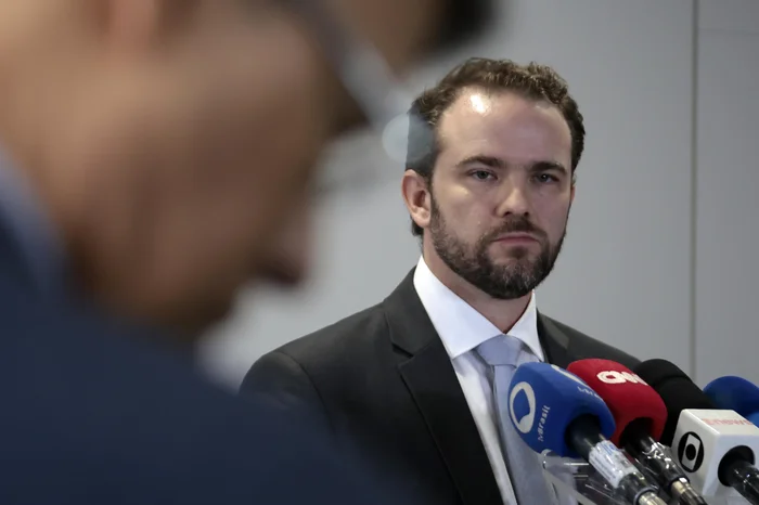 Coletiva de imprensa com Dario Durigan ocorreu nesta segunda-feira. (Foto: Paulo Pinto/Agência Brasil)