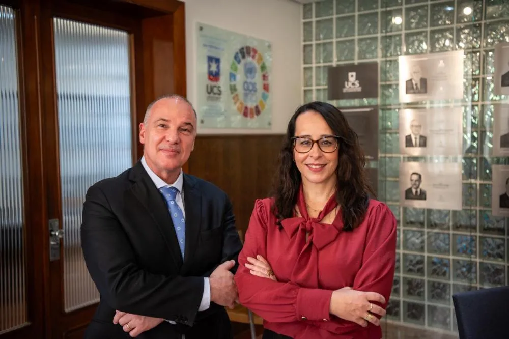 Asdrubal Falavigna e Terciane Ângela Luchese. (Foto: Bruno Zulian/Divulgação)