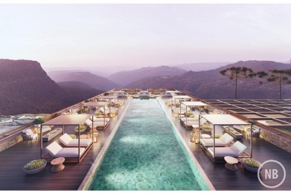 Laje de Pedra deve se transformar no hotel mais luxuoso e sofisticado do país