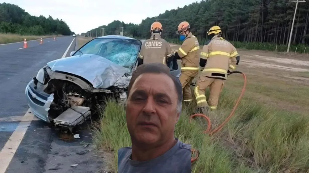 Mauro Antônio Gautério Martins tinha 59 anos e era morador de Mostardas - Foto: Corpo de Bombeiros