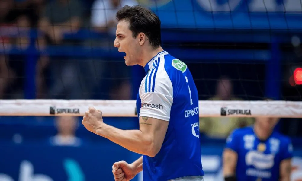Welinton Oppenkoski é hoje um dos grandes atletas do Sada Cruzeiro - Foto: Reprodução