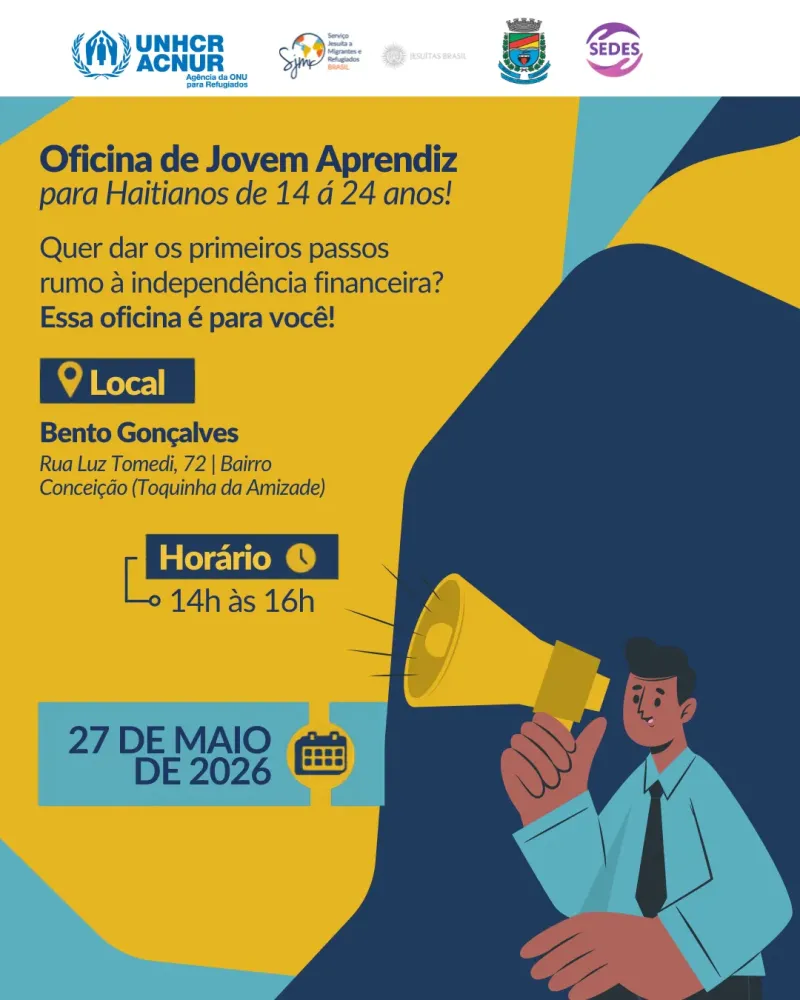 Bento Gonçalves promove oficinas de qualificação para migrantes e refugiados