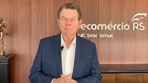 Presidente do Sistema Fecomércio-RS/Sesc/Senac, Luiz Carlos Bohn, (Foto: Reprodução)