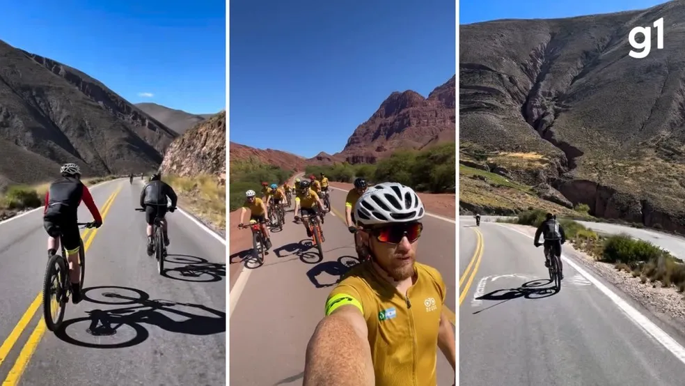 Ciclistas gaúchos pedalam 320 km e superam os 4.200 metros de altitude nos Andes