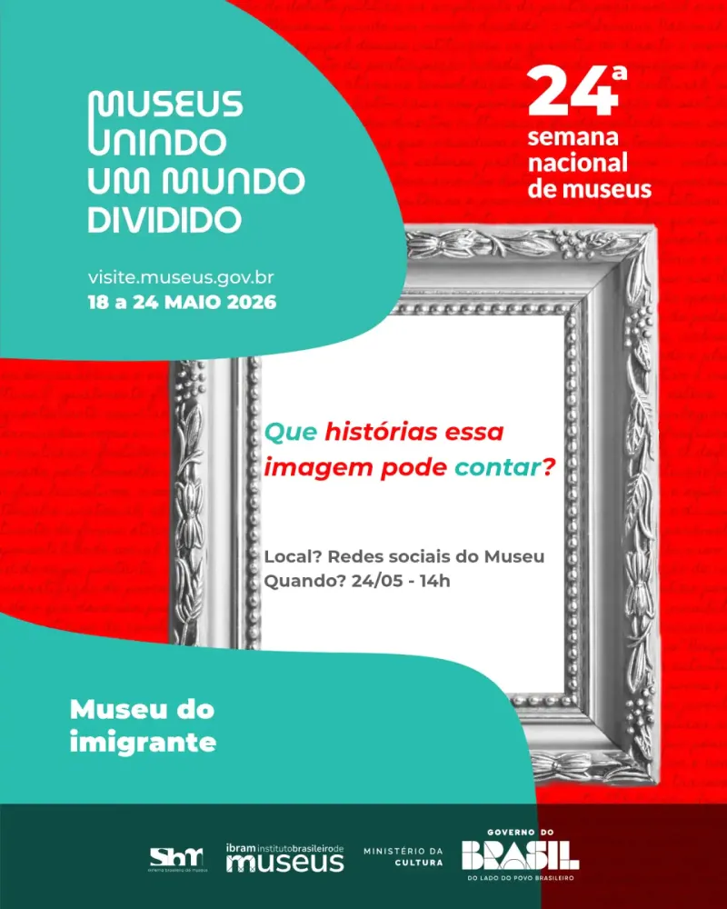 Museu do Imigrante lança cartas educativas baseadas em fotos históricas