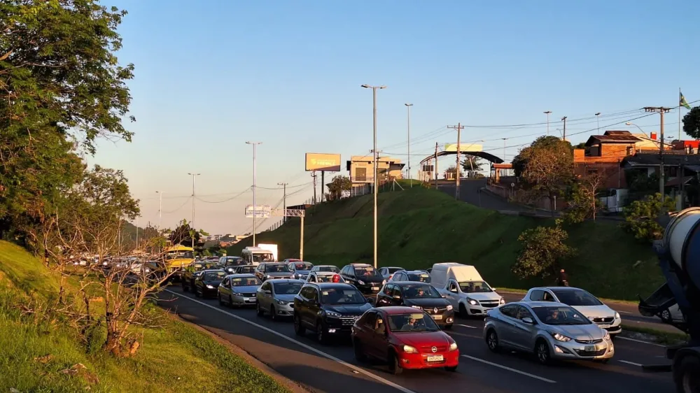 Obras na RS-239 causam lentidão nesta quarta-feira