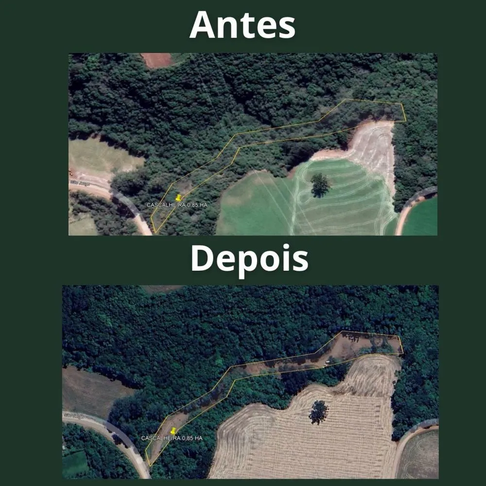 Patrulha ambiental flagra extração ilegal de cascalho