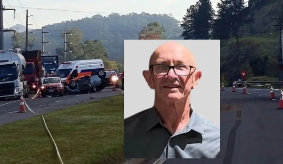 O motorista Osmar Andrioli, de 65 anos, estava a caminho da Serra Gaúcha para acompanhar os atos fúnebres de um cunhado no distrito de Nova Milano. (Foto: Reprodução)