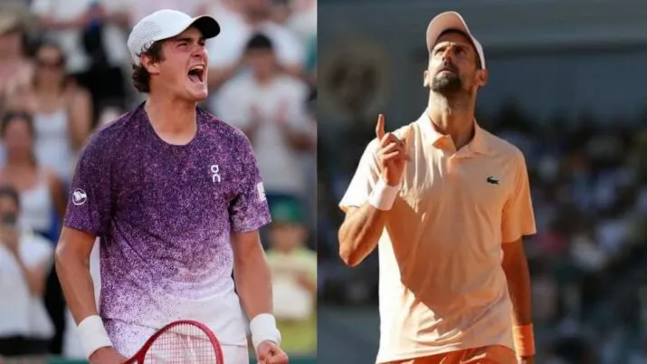 João Fonseca vence Novak Djokovic em jogo de mais de quatro horas