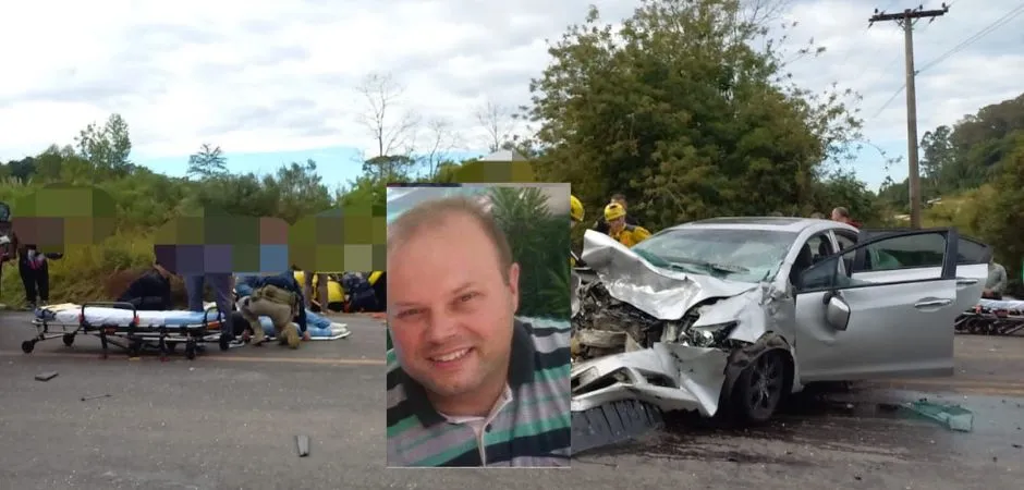  Ele havia sido internado em estado grave após sofrer um severo acidente de trânsito na manhã do último sábado (30), no quilômetro 234 da BR-470. (Foto: Reprodução)