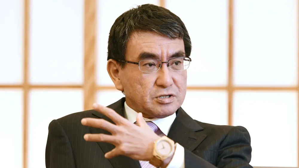 Ministro da Defesa do Japão, Shinjiro Koizumi. (Foto: Reprodução)