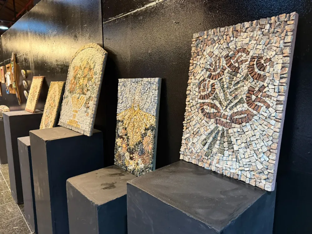 Logo após o fechamento das portas em Bento Gonçalves, o acervo de mosaicos pegará a estrada. (Foto: Divulgação)
