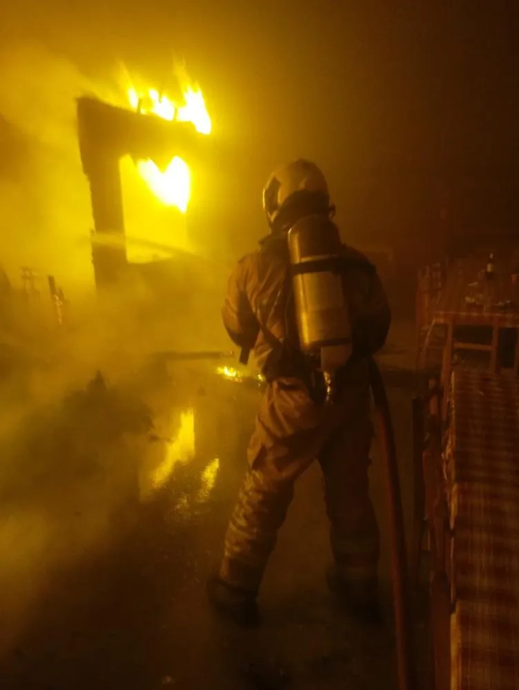 Fotos: Bombeiros/BG