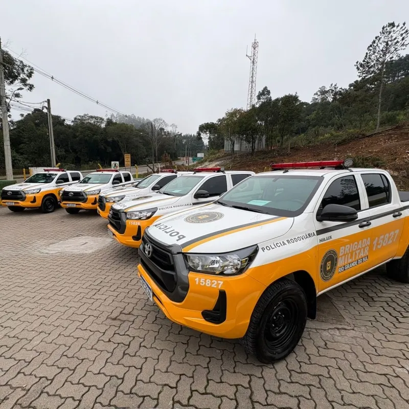 O lote é composto por caminhonetes Toyota Hilux Cabine Dupla. (Foto: Divulgação/CSG)