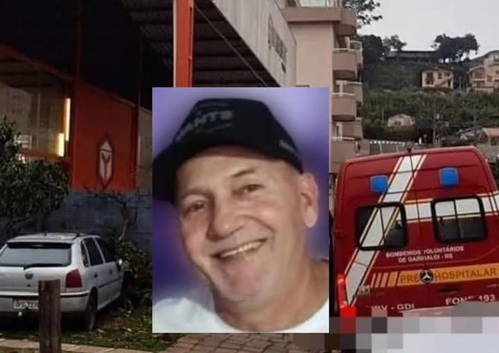 Homem sofre mal súbito e morre após colidir veículo em muro