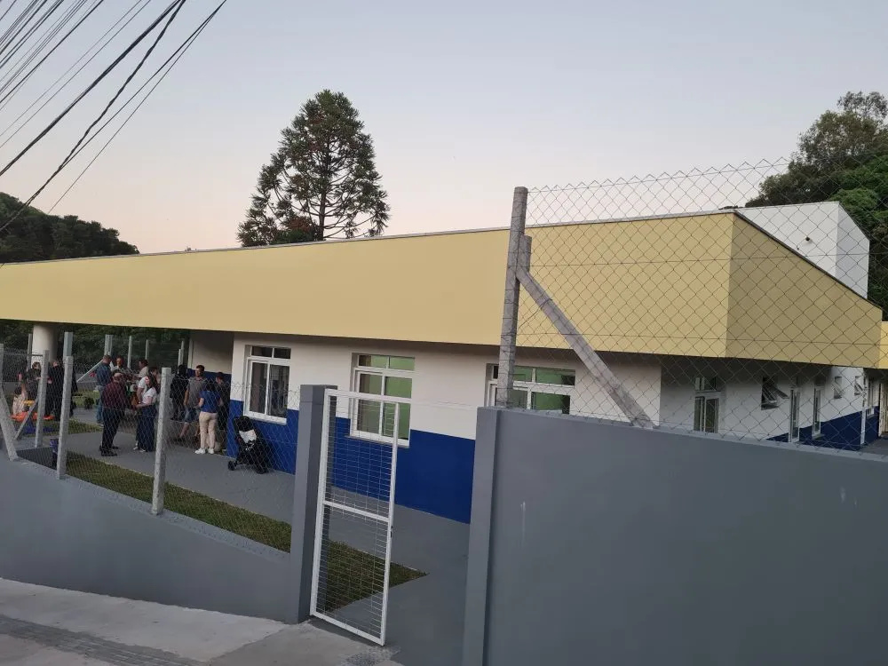 Escola entregue à comunidade em 2023 terá que passar por uma grande reforma - Foto: Kevin Sganzerla