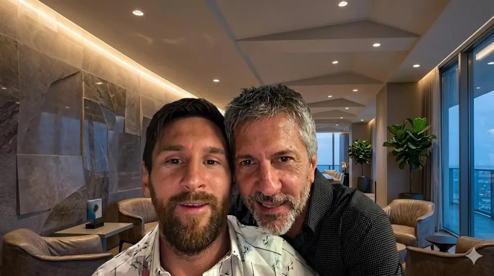 Jorge Messi está em tratamento hospitalar - Foto: Reprodução