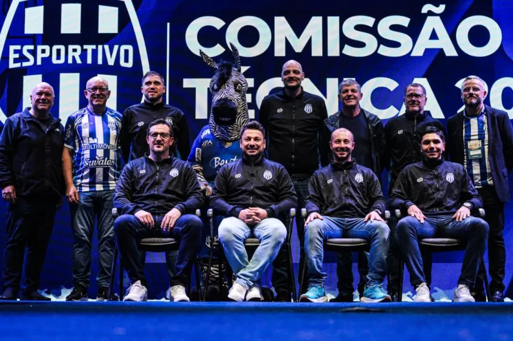 Esportivo confirma comissão técnica para a temporada 2026