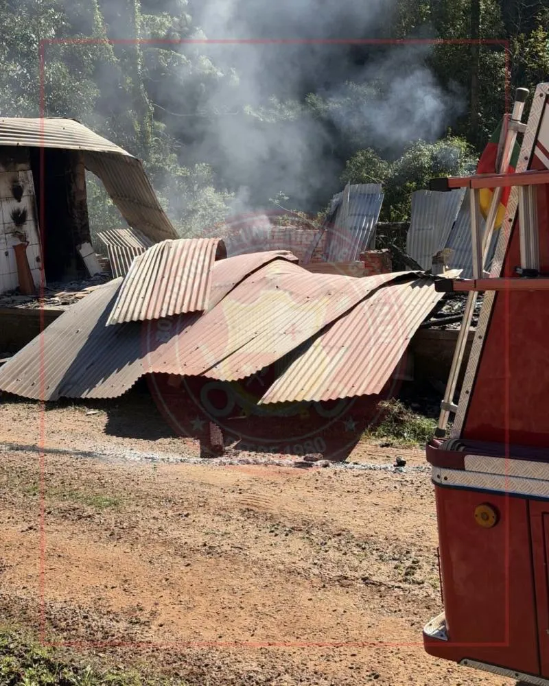 Foto: Bombeiros Voluntários de Garibaldi