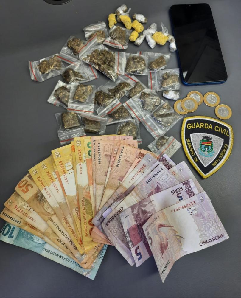 Menor acusado de tráfico já foi capturado sete vezes pelos guardas civis de Bento Gonçalves