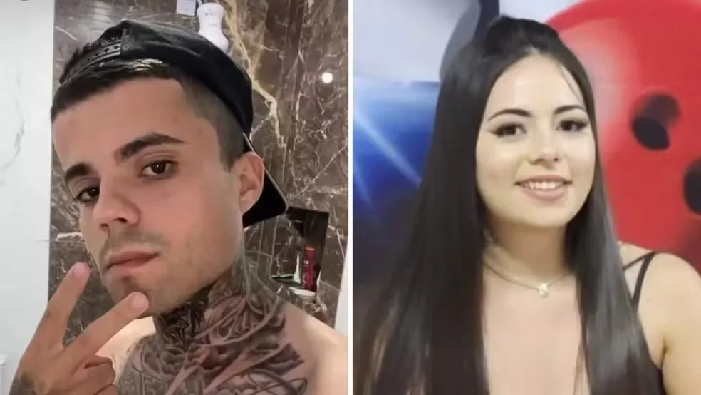 Ismael da Rosa e Denise de Medeiros namoraram por mais de cinco anos - Fotos: Reprodução