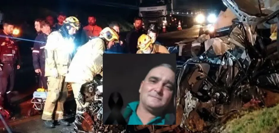 Identificado homem que morreu em colisão na BR-386