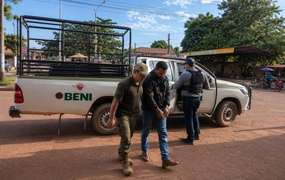  Fabrício Salvador da Silva foi preso por uso de documento falso na Bolívia - Foto: Agencia Boliviana de Información