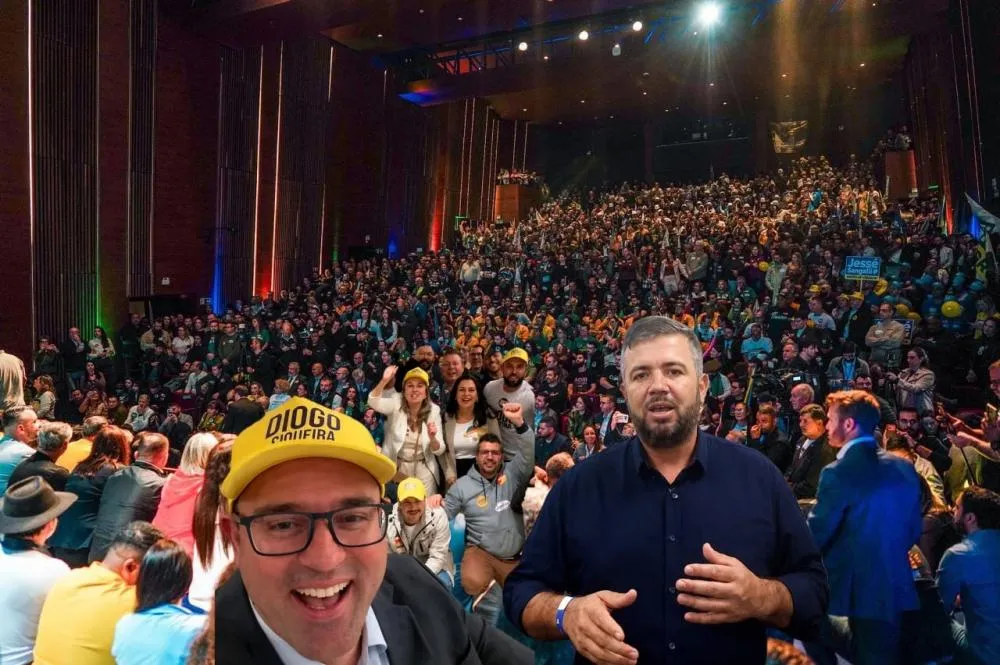 Apesar de estarem no mesmo partido, Diogo Siqueira e Joel Bolsonaro devem fazer campanhas diferentes - Fotos: Reprodução