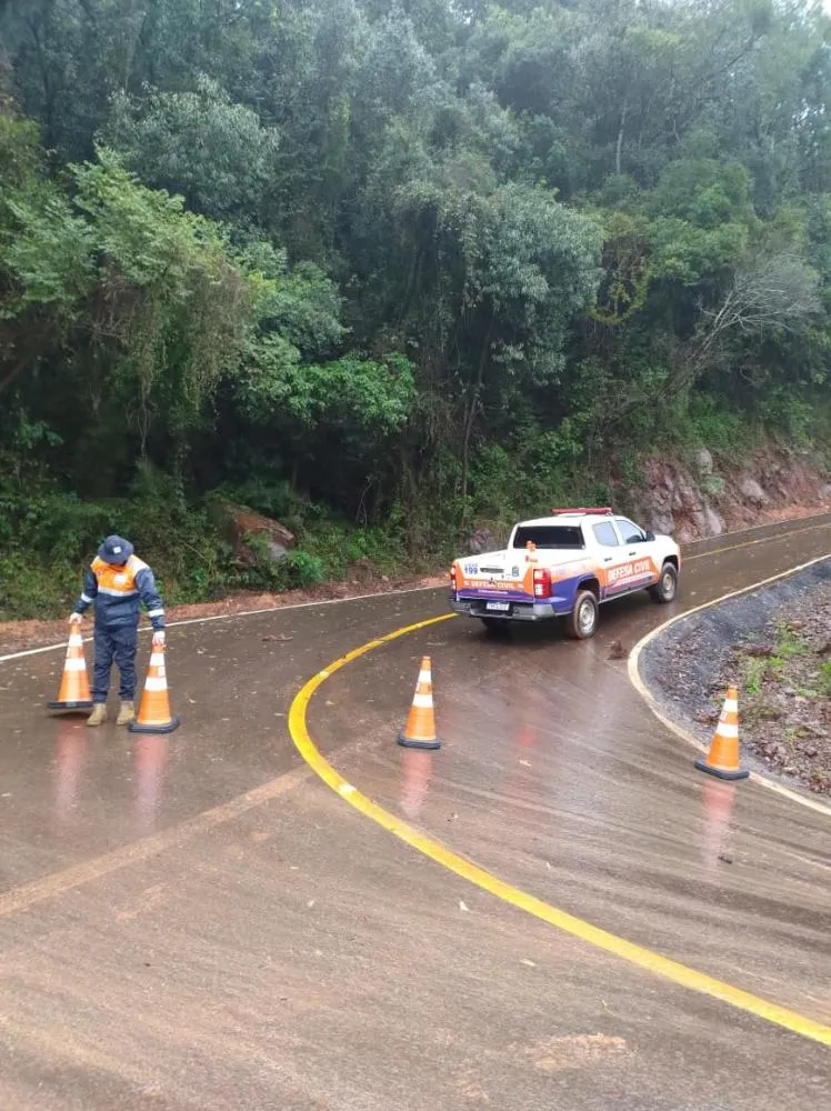 Defesa Civil emite alerta para elevação do Rio das Antas