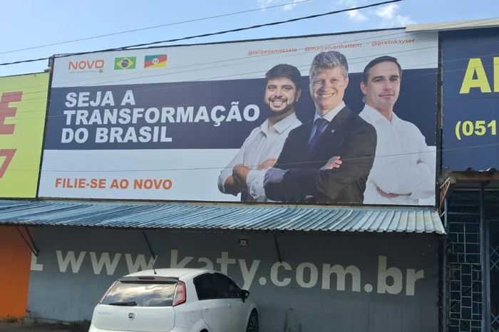Partido Novo e três pré-candidatos são multados no RS