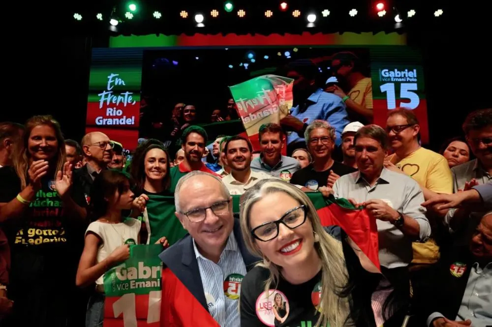 Adenir José Dallé e Bruna Marin farão dobradinha como candidatos do MDB em Bento - Foto: Reprodução