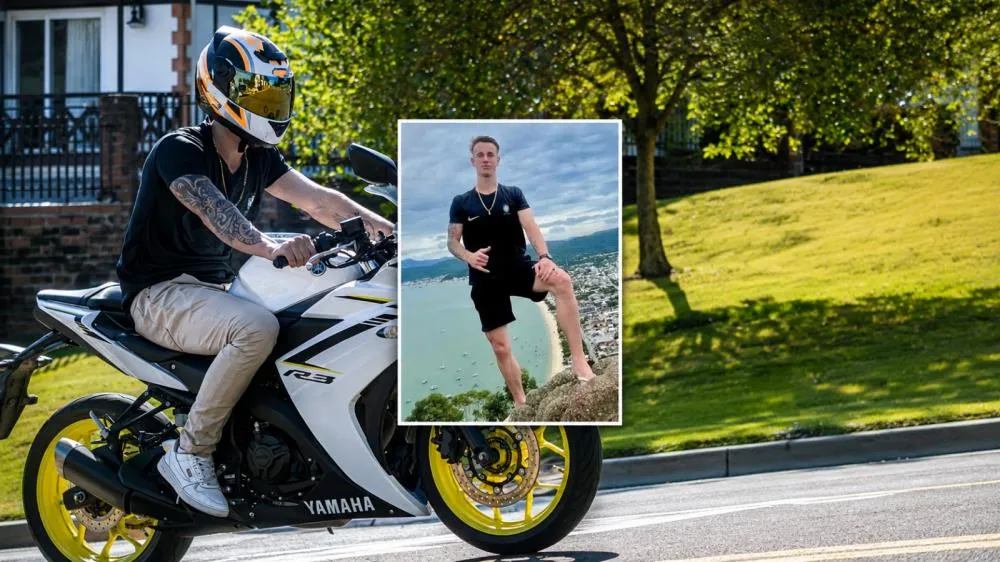 Iago Konzen tinha 23 anos e era apaixonado por motocicletas - Foto: Reprodução/Arquivo Pessoal