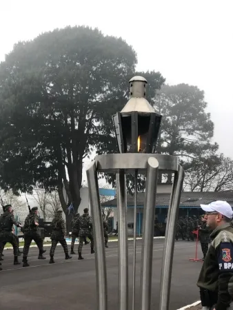 Chegada do Fogo Simbólico da Pátria em Bento ocorre nesta terça-feira