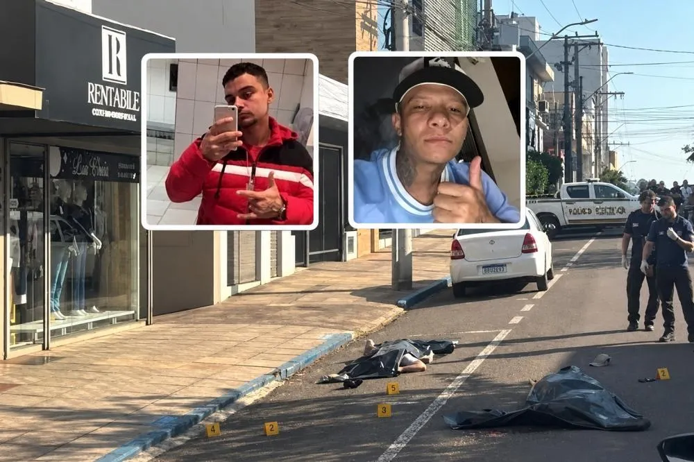 Alexsandro e Romário tinham antecedentes criminais por tráfico e homicídio - Foto: Reprodução