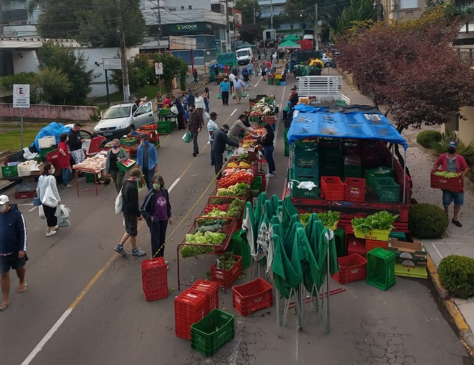 Justiça volta a liberar atividades da Feira Livre em Bento Gonçalves