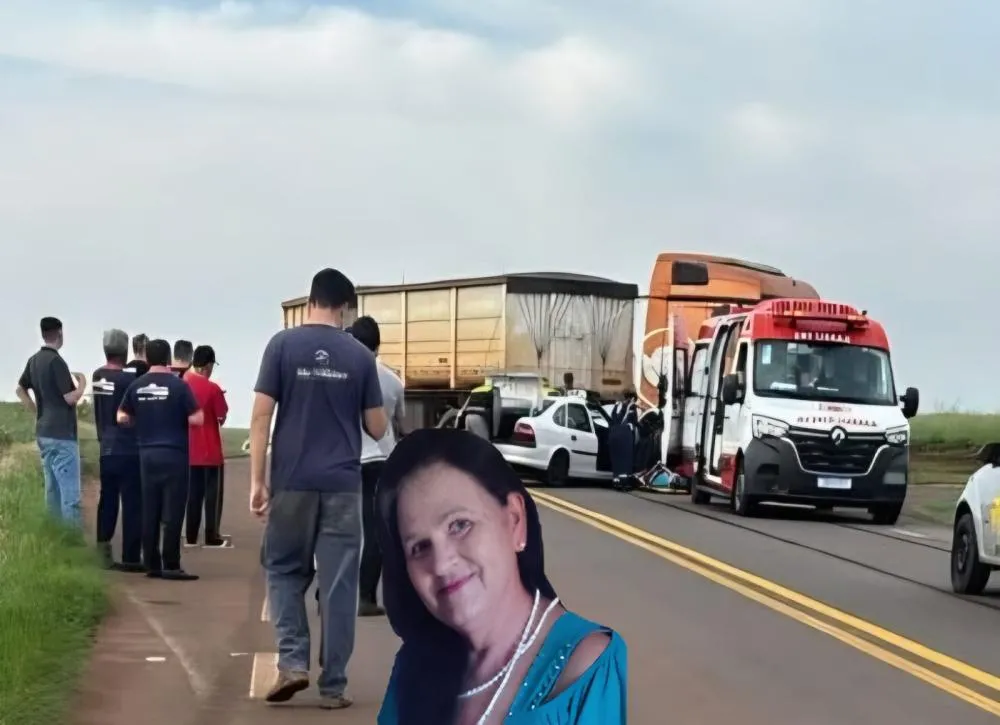 Adolescente fura bloqueio policial e provoca acidente com morte