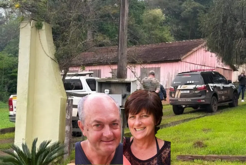 Corpos de Edemilson e Noelici foram encontrados pelos policiais da Brigada Militar - Foto: Leonardo Reckziegel/Rádio Independente
