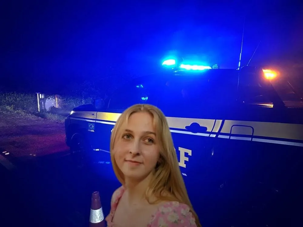 Maira Eduarda tinha 21 anos e morreu ainda no local do acidente - Foto: PRF/Reprodução