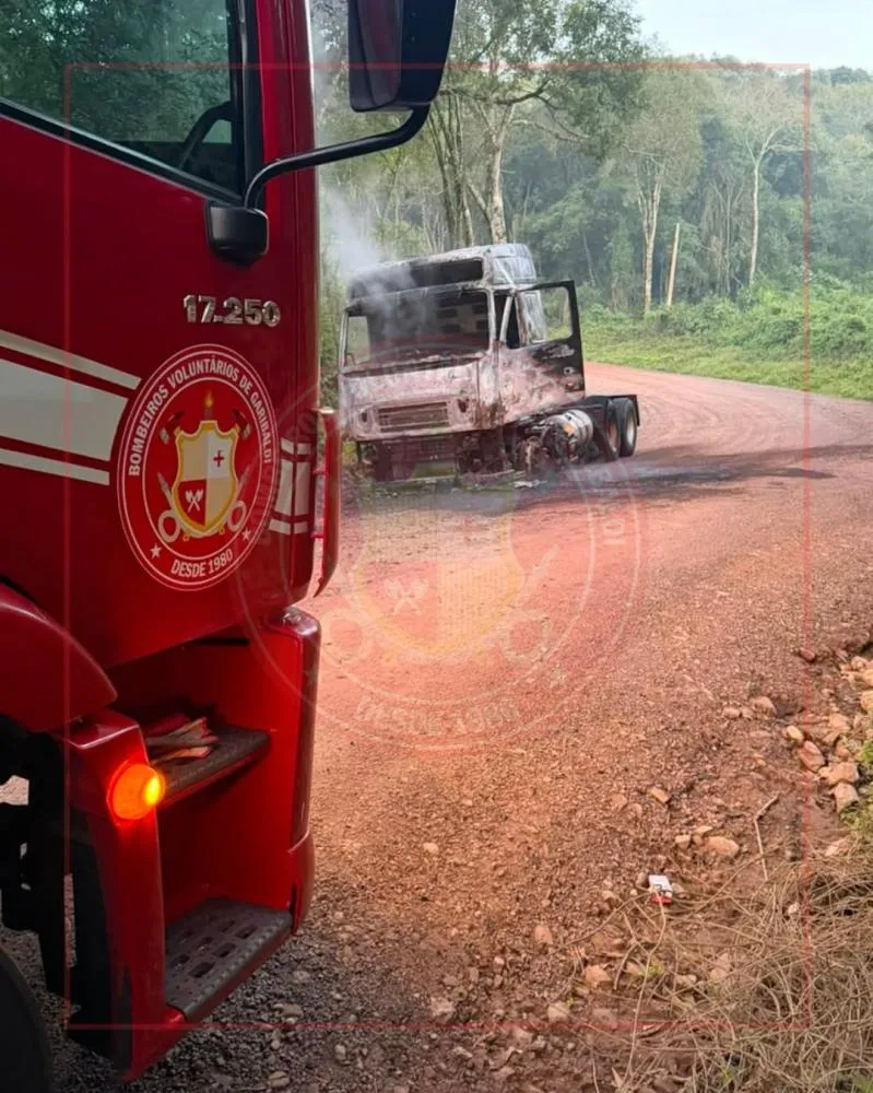 Foto: Bombeiros Voluntários de Garibaldi