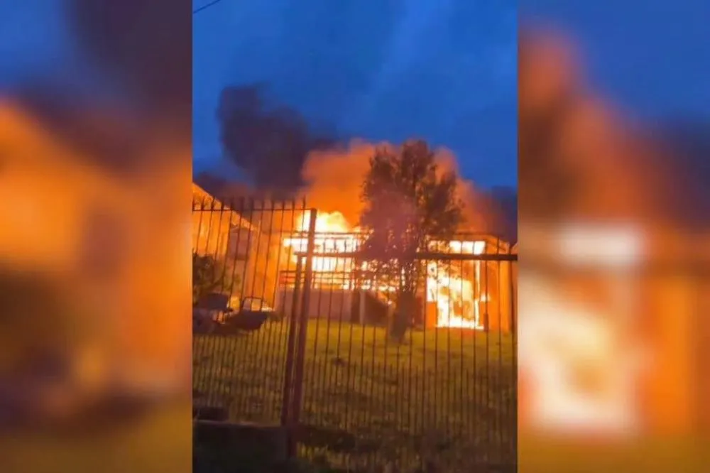 Homem é preso após invadir residência e atear fogo em imóvel