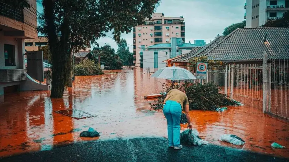 Novos temporais deixam em alerta para inundação os Rios Taquari, Caí e Jacuí